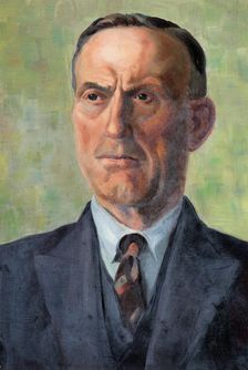 Untitled. [Portrait of a man], c1926-1939. Creator: Elizabeth Berry