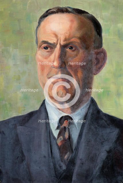 Untitled. [Portrait of a man],  c1926-1939. Creator: Elizabeth Berry.