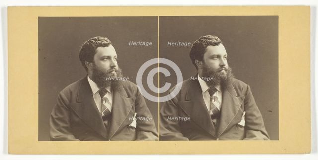 Untitled (Portrait of a Man), Mid 19th century. Creator: K.K. Hof.