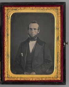 Untitled (Portrait of a Seated Man), 1862. Creator: Mathew Brady