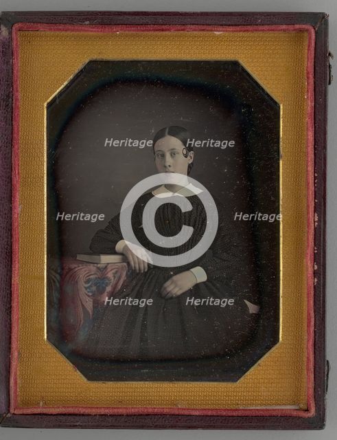 Untitled (Portrait of a Seated Woman), 1845. Creator: John Plumbe.