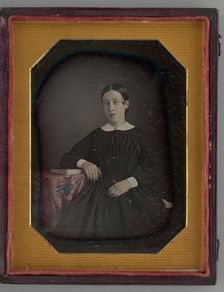 Untitled (Portrait of a Seated Woman), 1845. Creator: John Plumbe