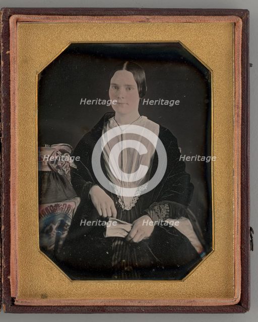 Untitled (Portrait of a Seated Woman), 1847. Creator: John Plumbe.