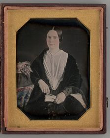 Untitled (Portrait of a Seated Woman), 1847. Creator: John Plumbe