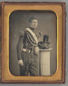 Untitled (Portrait of a Standing), 1848. Creator: Unknown