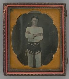 Untitled (Portrait of a Standing Man), 1867. Creator: Unknown