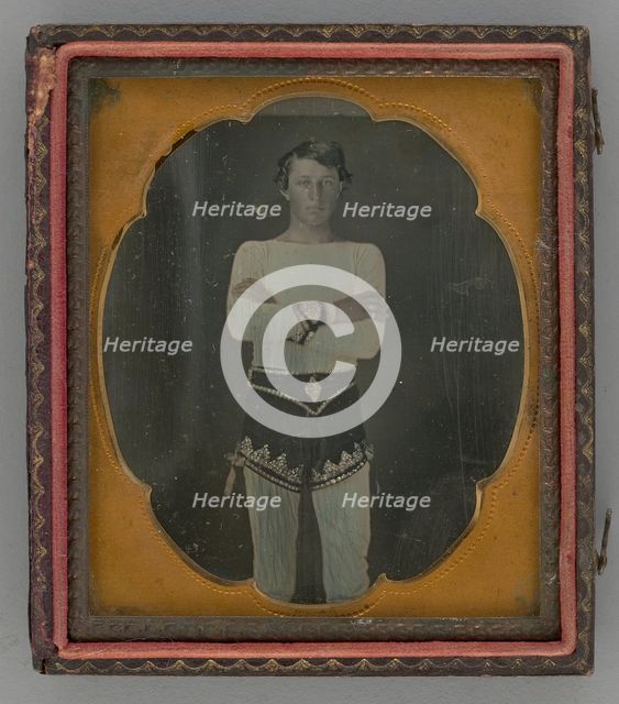 Untitled (Portrait of a Standing Man), 1867. Creator: Unknown.