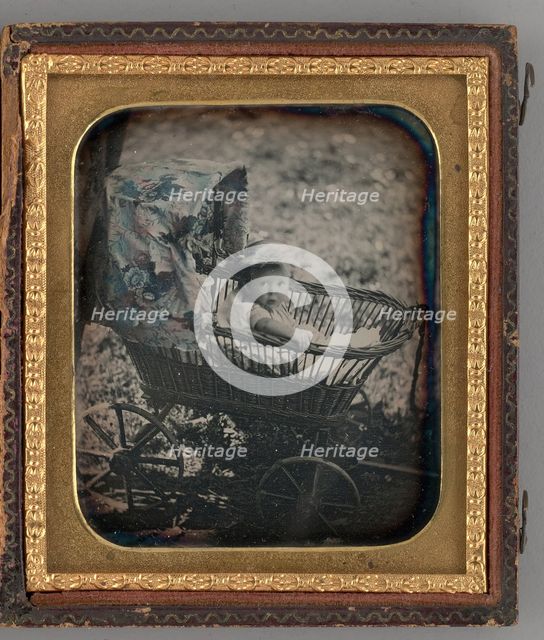 Untitled (Portrait of Baby), 1853. Creator: Unknown.