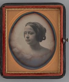 Untitled (Portrait of Girl), 1860. Creators: Albert Sands Southworth, Josiah Johnson Hawes