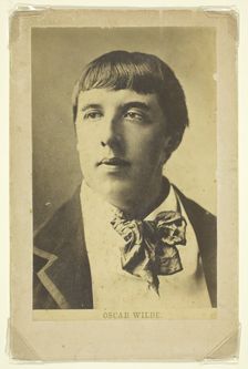Untitled (Portrait of Oscar Wilde as a young man), c. 1880. Creator: Unknown