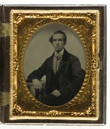 Untitled (Portrait of Man), 1845/1899. Creator: Unknown