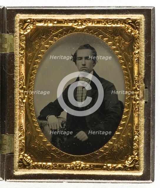 Untitled (Portrait of Man), 1845/1899. Creator: Unknown.