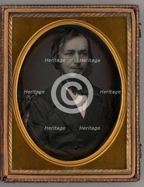 Untitled (Portrait of Man), 1854. Creator: John Adams Whipple.