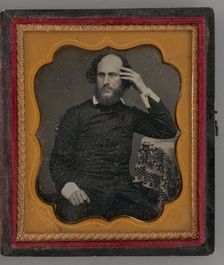 Untitled (Portrait of Man), 1857. Creator: George D. Hamilton