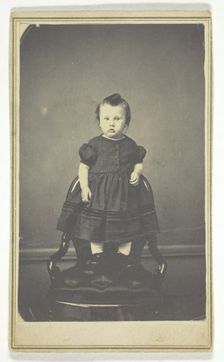 Untitled (Portrait of Seated Girl), 1850/99. Creator: Unknown