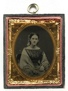 Untitled (Portrait of Seated Woman), 1853/1899. Creator: Unknown