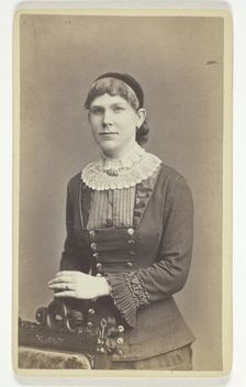 Untitled (Portrait of Seated Woman), 1865/81. Creator: Lyman W. Colby