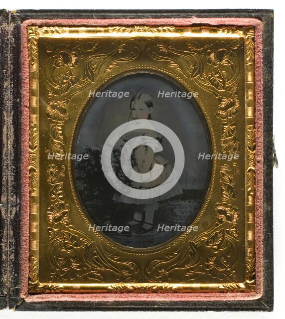 Untitled (Portrait of Standing Girl), 1853/1899. Creator: Unknown.