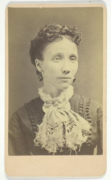 Untitled (Portrait of Woman), 1850/99. Creator: G. C. Gilchrest