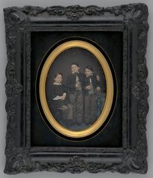 Untitled (Portrait of Three Boys), 1865. Creator: Unknown