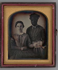 Untitled (Portrait of Two Women), 1848. Creator: Unknown