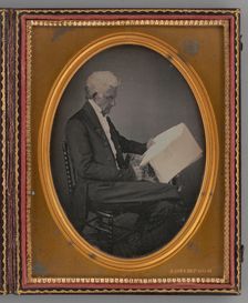 Untitled (possibly Honest John Davis, Governor of Massachusetts), 1857. Creator: John Stimpson