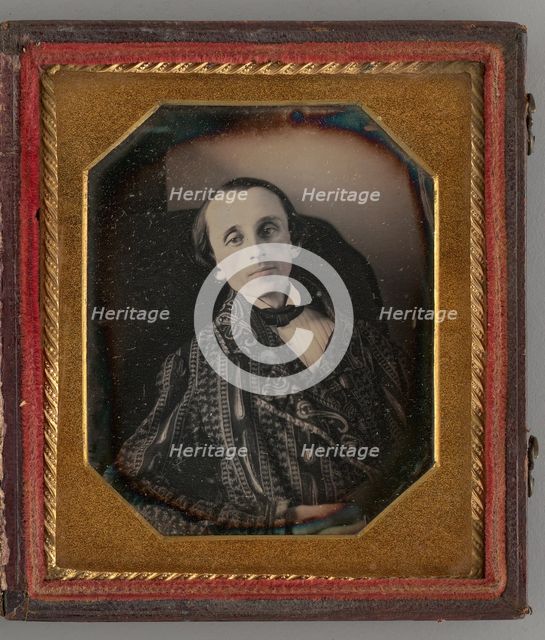 Untitled (Postmortem Portait of a Man), 1848. Creator: Unknown.