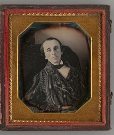 Untitled (Postmortem Portait of a Man), 1848. Creator: Unknown