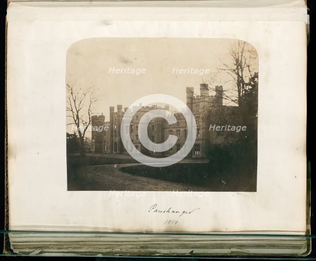 Untitled (Panshanger), 1858. Creator: Unknown.