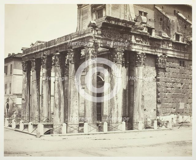 Untitled [Rome], 1854/56, printed 1856/63. Creators: Bisson Frères, Louis-Auguste Bisson, Auguste-Rosalie Bisson.