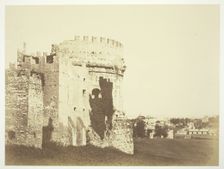 Untitled (Ruin of a Round Fortress Building), c. 1857. Creator: Robert MacPherson