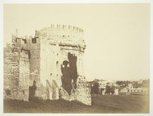 Untitled (Ruin of a Round Fortress Building), c. 1857. Creator: Robert MacPherson