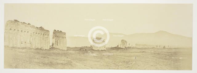 Untitled (Ruins of an Aqueduct), c. 1857. Creator: Robert MacPherson.