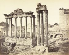Untitled (Ruins of Roman Forum), c. 1867. Creator: Robert MacPherson