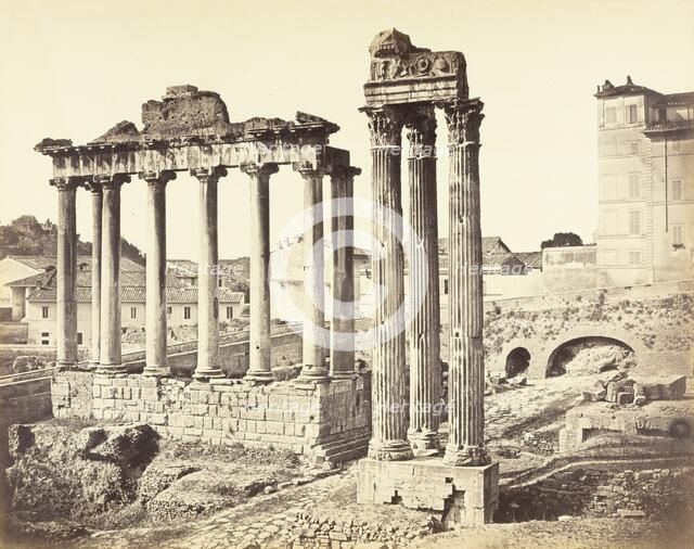 Untitled (Ruins of Roman Forum), c. 1867. Creator: Robert MacPherson.