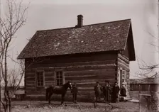 Untitled (rustic home, Detroit, Michigan), between 1910 and 1935, printed c1975. Creator: Unknown