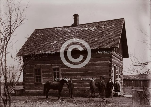Untitled (rustic home, Detroit, Michigan), between 1910 and 1935, printed c1975. Creator: Unknown.