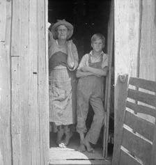 [Untitled]: Woman and boy, 1935. Creator: Dorothea Lange
