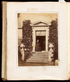 Untitled [woman in a doorway], 1849/60. Creator: Unknown
