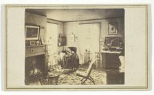 Untitled (Woman in Interior of House), 1846/99. Creator: J. C. Spooner