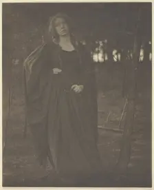 Untitled [woman in the woods], 1901/05. Creator: Clarence H White
