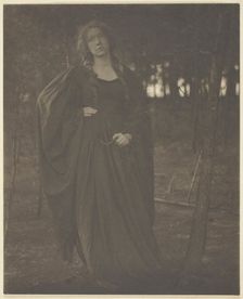 Untitled [woman in the woods], 1901/05. Creator: Clarence H White