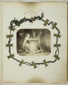 Untitled [woman spinning], 1855/68. Creator: Georgina Cowper