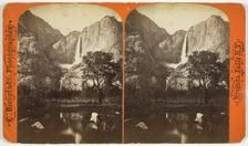 Untitled [waterfall], 1863/1903. Creator: Charles Bierstadt