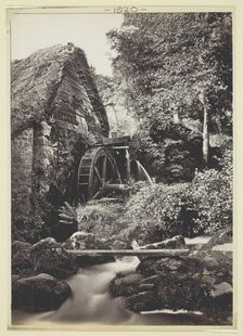 Untitled [watermill], 1860/94. Creator: Francis Bedford