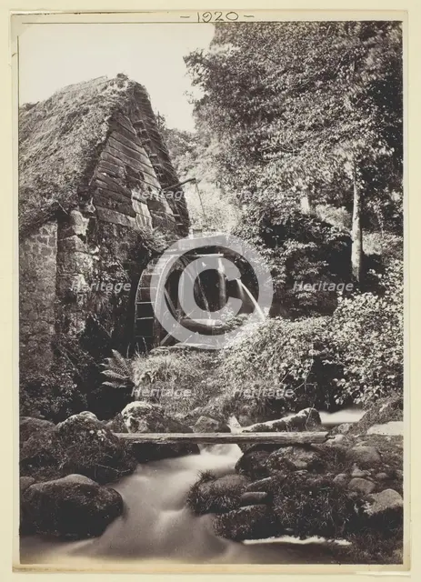 Untitled [watermill], 1860/94.  Creator: Francis Bedford.