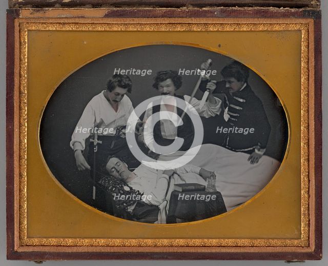 Untitled (Tableaux), 1855. Creator: Unknown.