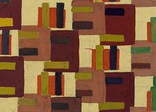 Untitled (Textile design no IV), c1925. Creator: Frances Hodgkins