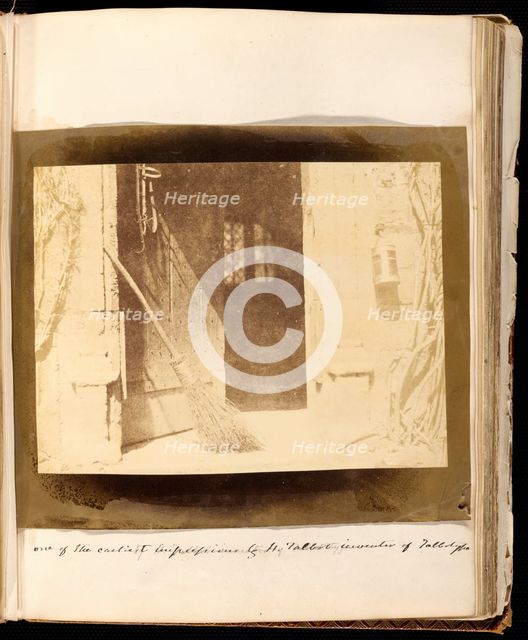 Untitled [The Open Door], 1844.  Creator: William Henry Fox Talbot.