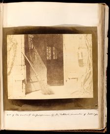 Untitled [The Open Door], 1844. Creator: William Henry Fox Talbot